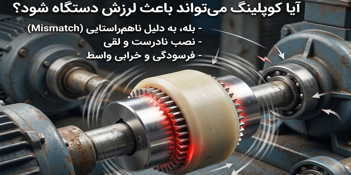 ایا کوپلینگ میتواند باعث لرزش دستگاه شود؟